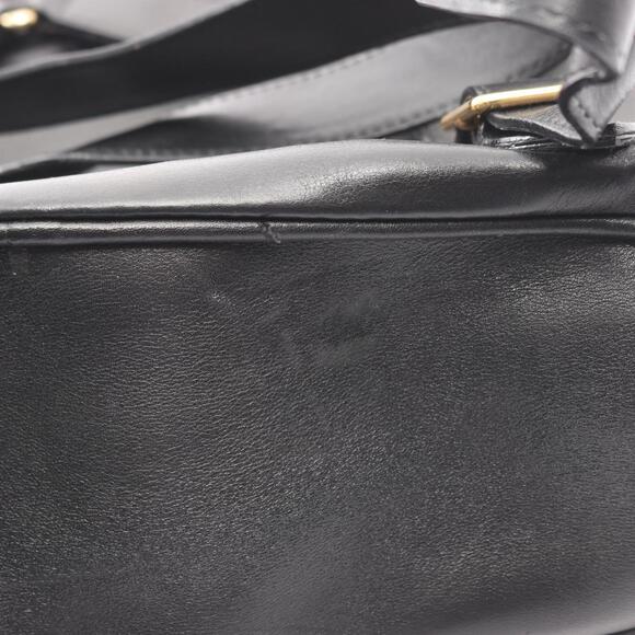 Gucci Bamboo Backpack/Handbag, Leather, Women's, Black, 003 2058 0016